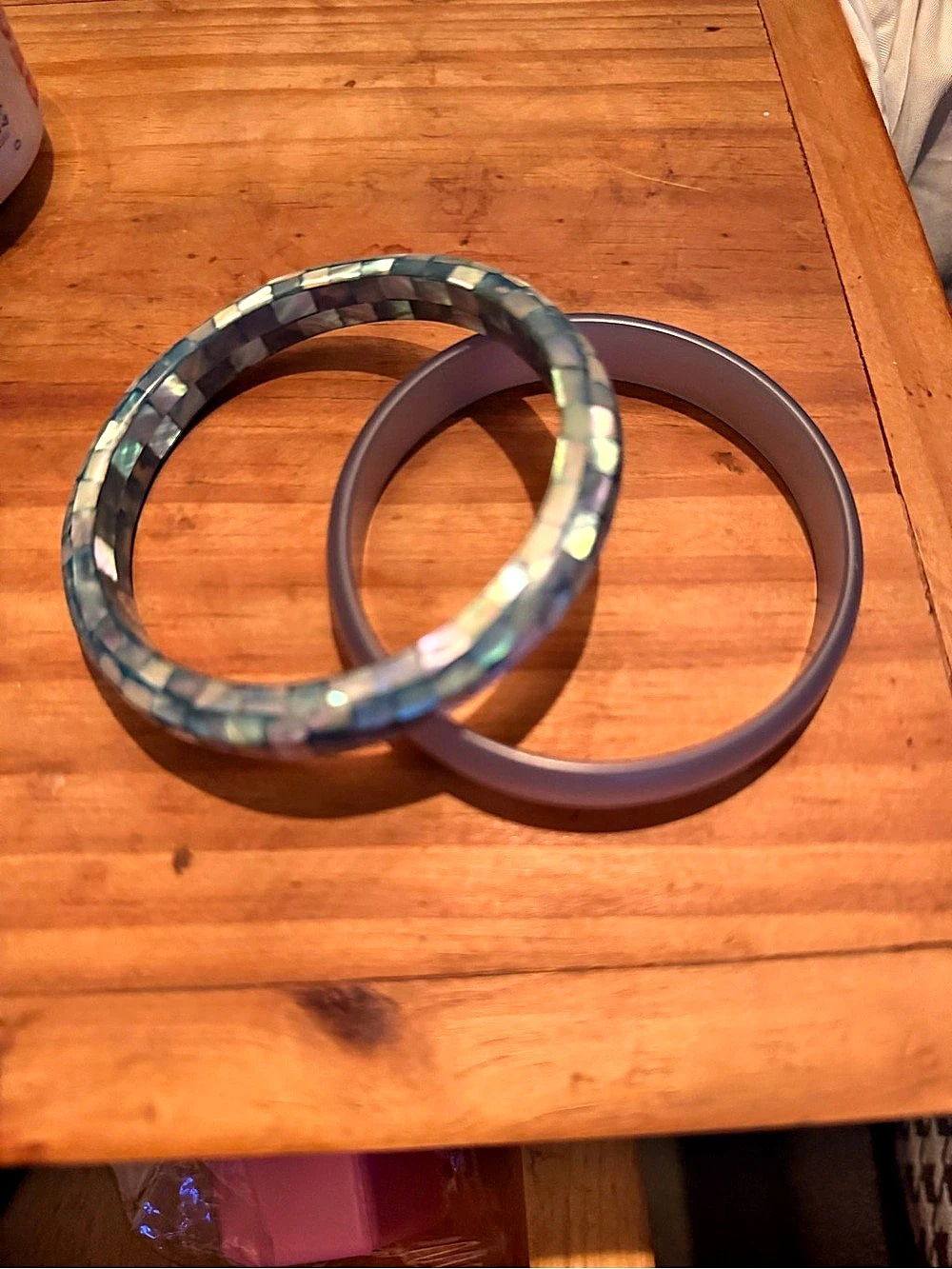 Blue & Purple Bracelet Set
